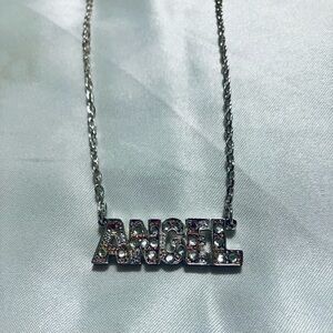 NWT Vintage Victoria’s Secret Sweater Holder “Angel” Silvertone (Very Rare)